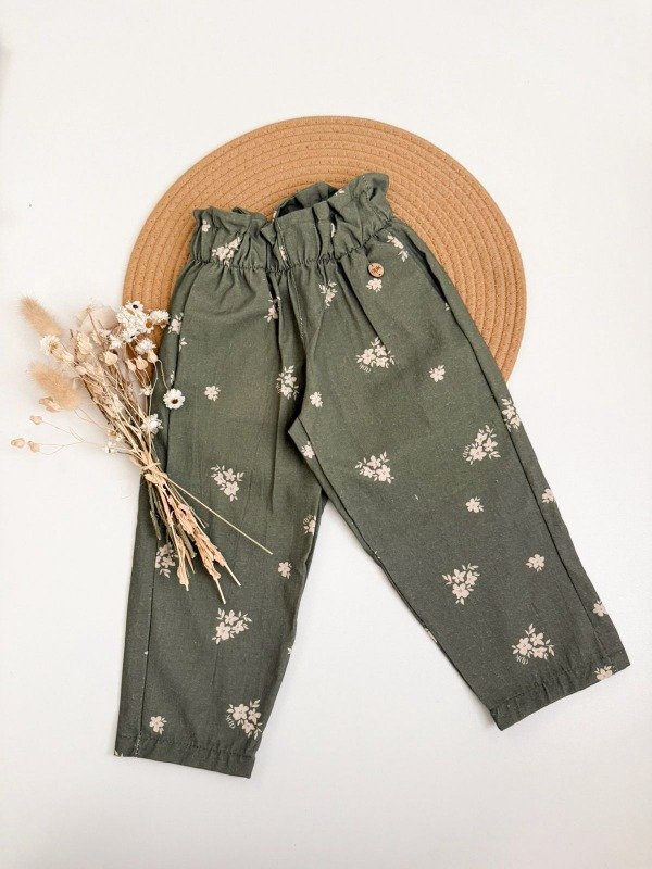 Producto - Pantalon cutral floreado
