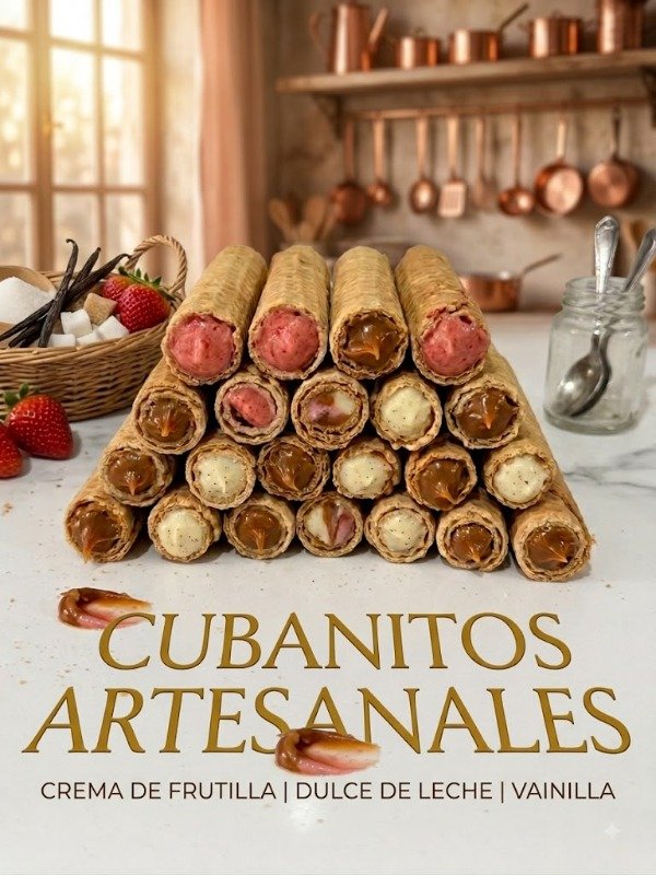 Producto - COMBO CUBANITOS PARA RELLENAR CON CREMA (ELEGIR PRODUCTO)