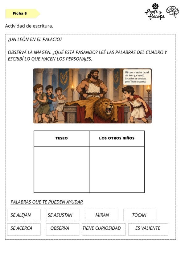 Producto - LABERINTOS I: TESEO Y EL MINOTAURO: 5to y 6to 3 niveles de alfabetización - 9