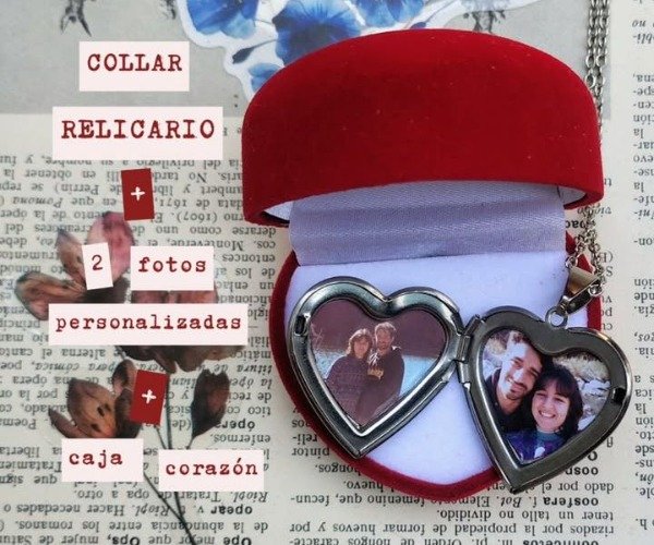 Producto - Relicario (con caja corazón)