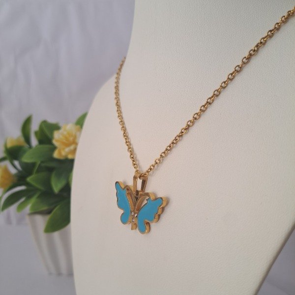 Producto - Collar Mariposa - Código: 000055 - 0