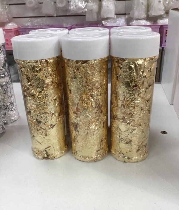 Producto - Gibre papel oro dorado pote x 1