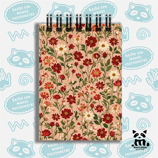Producto - Anotador Flores 3