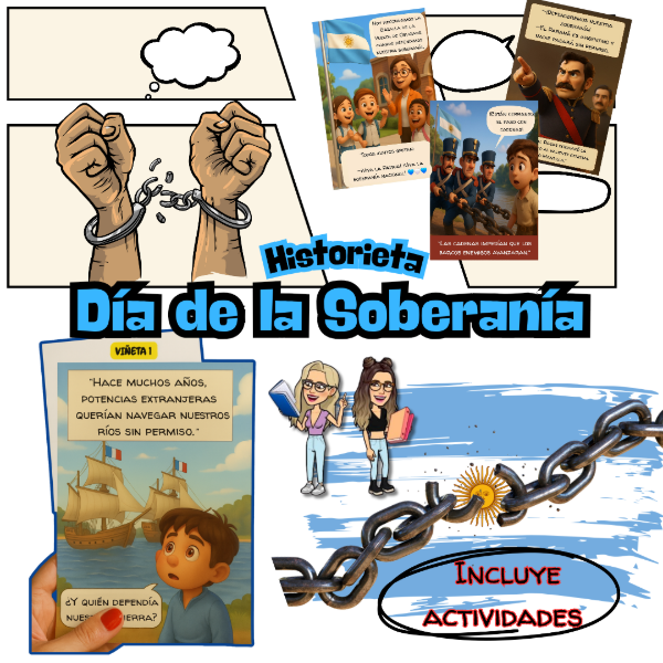 Producto - HISTORIETA LA SOBERANÍA NACIONAL. LA VUELTA DE OBLIGADO