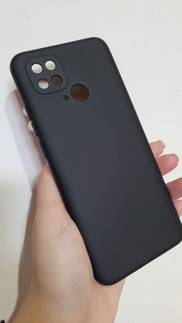 Producto - Xiaomi Redmi 10c Case Negro Con Felpa