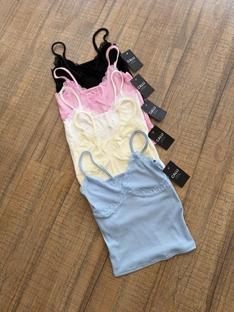 Producto - MUSCULOSA DE MORLEY BRETEL FINO PUNTILLA SONIA