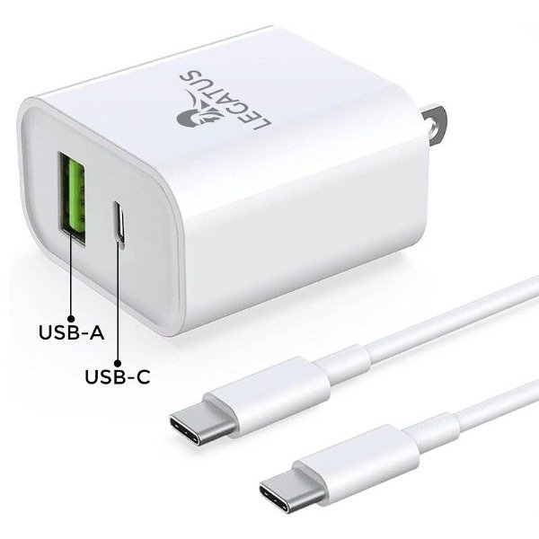 Producto - Cargador para IPhone LEGATUS 45W PD tipo c + cable usb LITHENING 11/12/13/14
