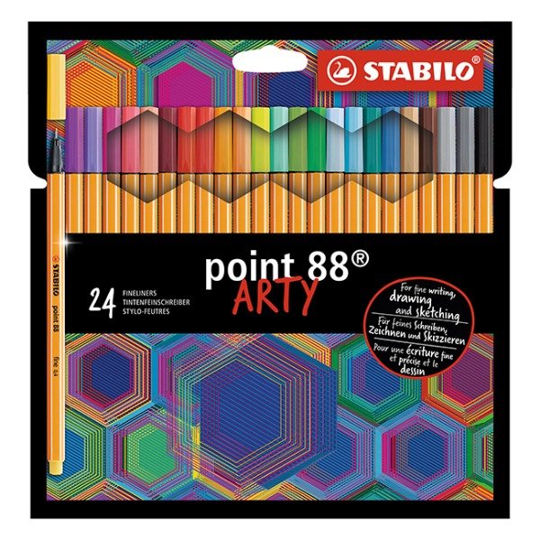 Producto - MICROFIBRA POINT 88 ARTY ESTUCHE x 24