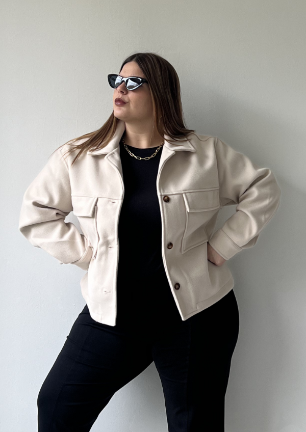 Producto - Saco CABERNET - Crema