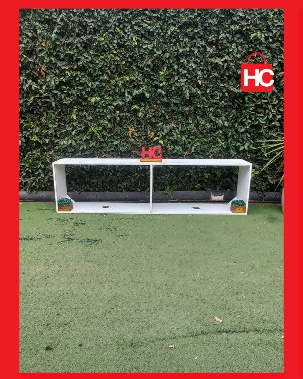 Producto - Módulo exhibidor / repisa para local comercial (con calados para luces) - 0