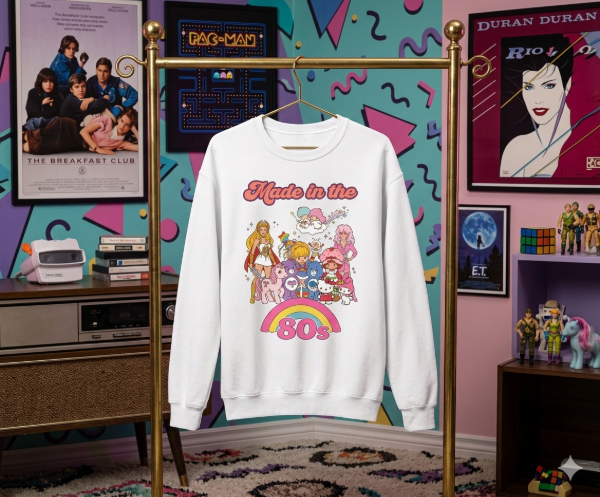 Producto - Buzo Frisa Made in the 80s Personajes