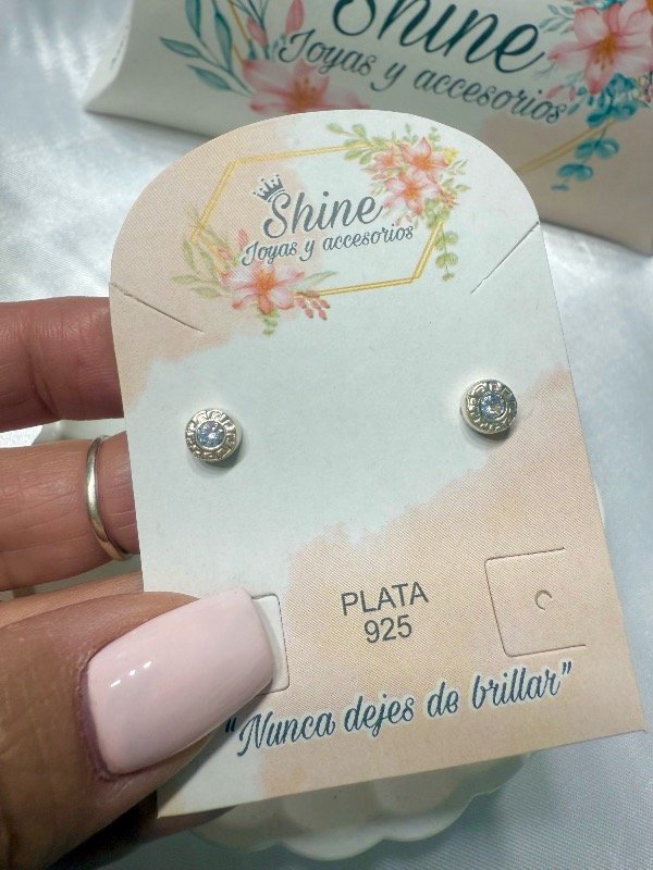 Producto - Aros cubic guarda romana plata 925