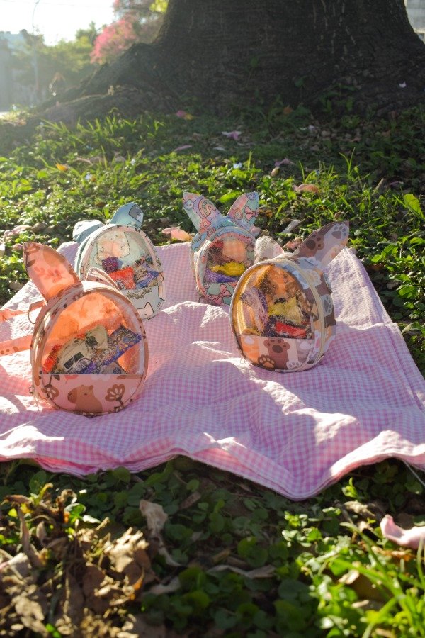 Producto - Huevitos de pascua con golosinas