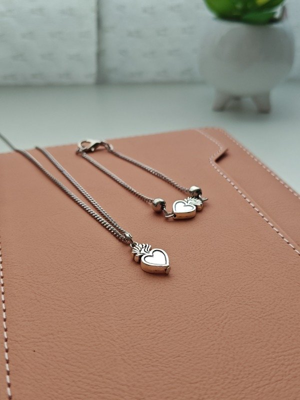 Producto - Combo Sagrado Corazón - plateado