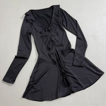Producto - VESTIDO MICROFIBRA ACAMPANADO