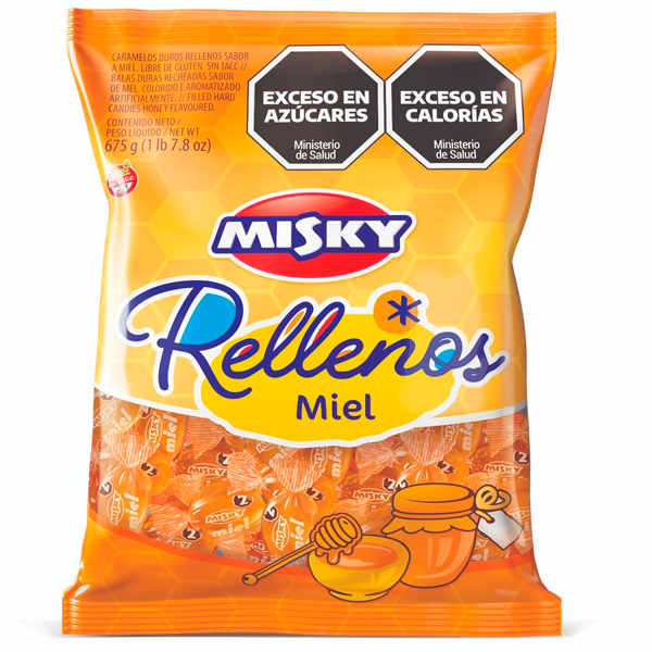 Producto - Misky Caramelos Rellenos Miel