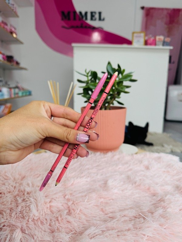 Producto - Delineador Lápiz Duo Negro y Marrón Pink 21