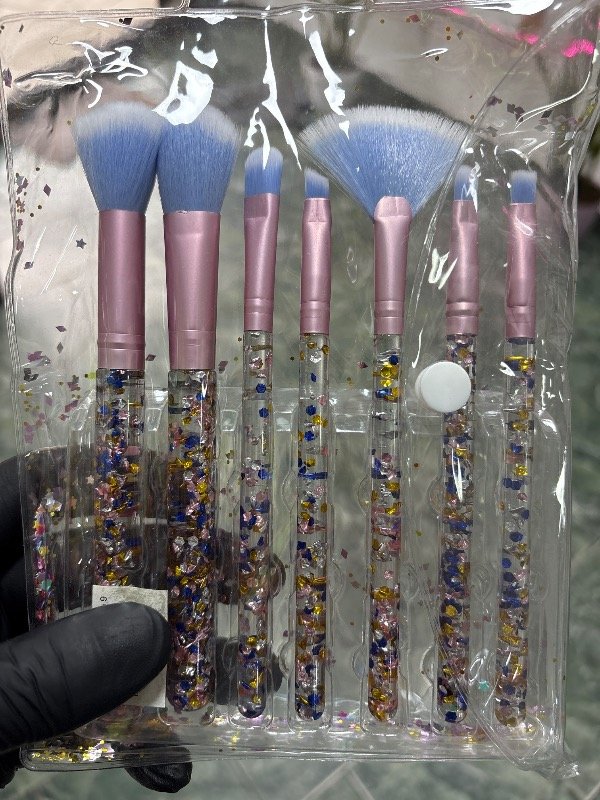Producto - Brochas glitter x7