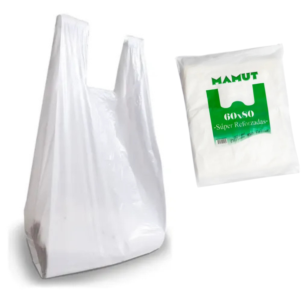 Producto - Bolsas camiseta Mamut 60x80
