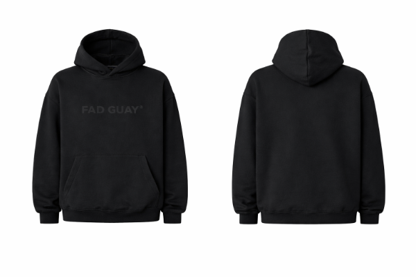 Producto - DROP-01 HOODIE BLACKGUAY