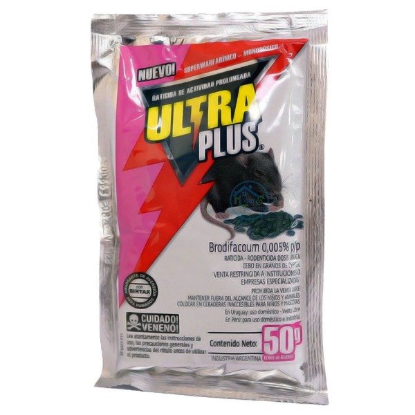 Producto - ULTRA RATICIDA 50GR