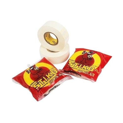 Producto - CINTA DE PAPEL ESCOLAR 18MMX20MTS X1 UNIDAD STIKO -