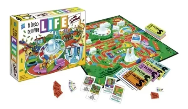 Producto - Juego De La Vida Life Los Simpsons Licencia Hasbro