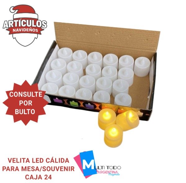Producto - VELITAS LED CAJA X24