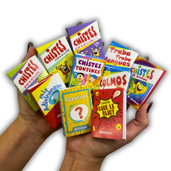 Producto - Combo Doble Diversión - Chistes, Adivinanzas Y Juegos Para Regalar (x20)