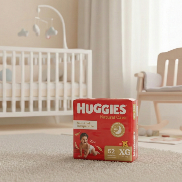 Producto - Huggies Natural Care XG x52