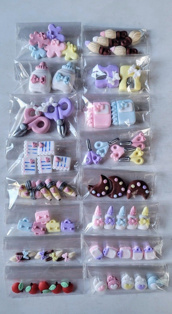 Producto - Apliques Escolares por bolsita (a pedido)