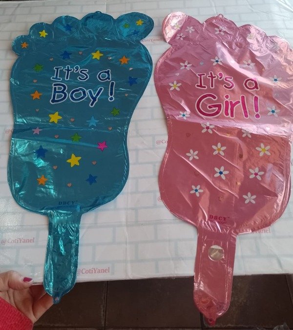 Producto - Globo 40cm pie It s a Boy / Girl