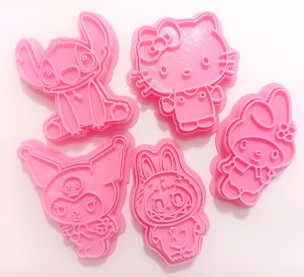 Producto - KIT CORTANTES PERSONAJES