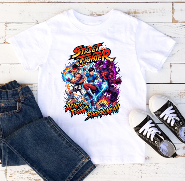 Producto - Plantillas Remeras Street Fighter Diseños sublimar Sublimación DTF #R328 - 5