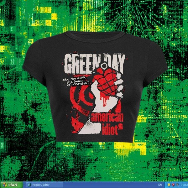 Producto - American Idiot - baby tee
