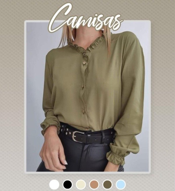 Producto - Camisa Camila (T3,T4,T5)