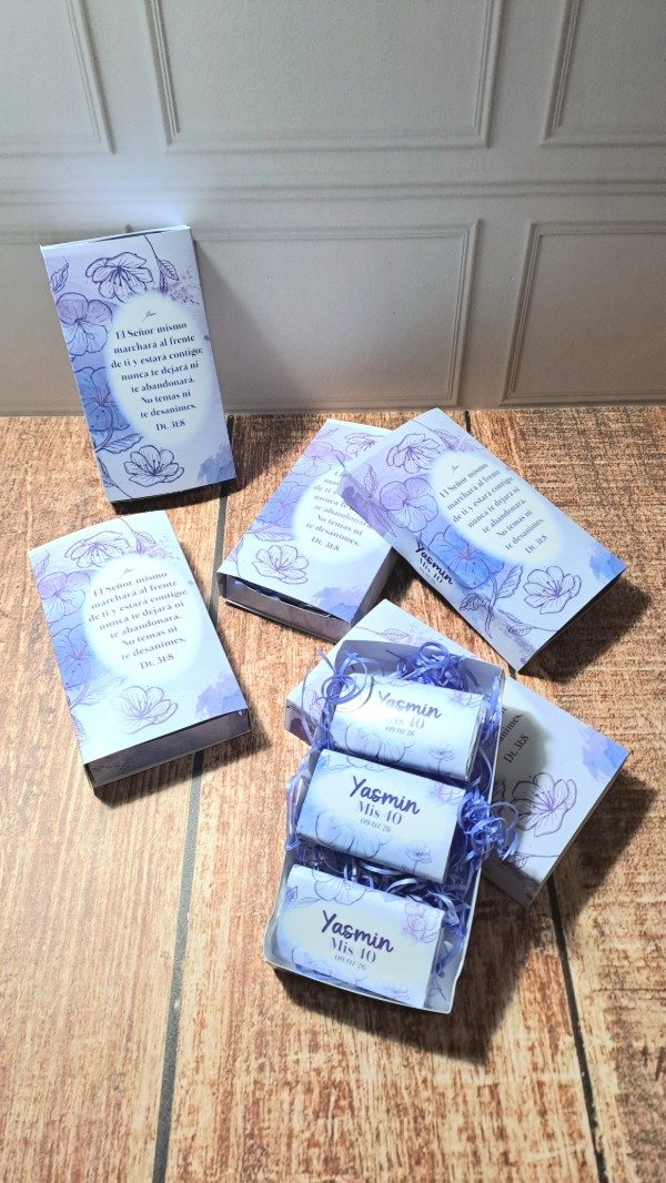 Producto - Cajita con chocolatines personalizada - 1