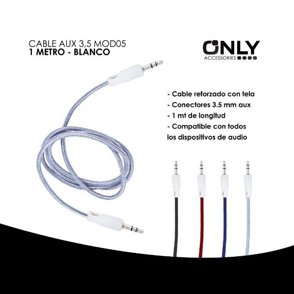 Producto - Cable Auxiliar de Audio 3.5mm