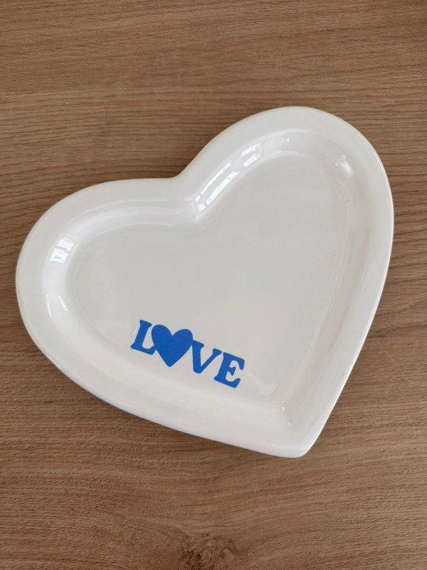 Producto - Bandeja Corazón LOVE Por unidad