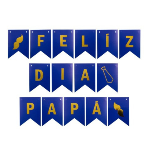 Producto - Banderin "Feliz día mamá/papá" - 1