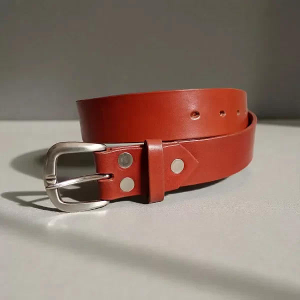 Producto - cinto de cuero en color suela