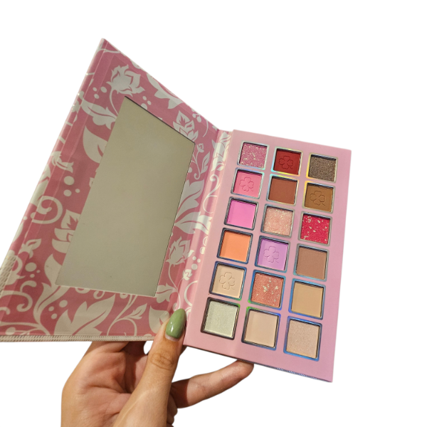 Producto - Paleta de 18 sombras arabes. Rosa