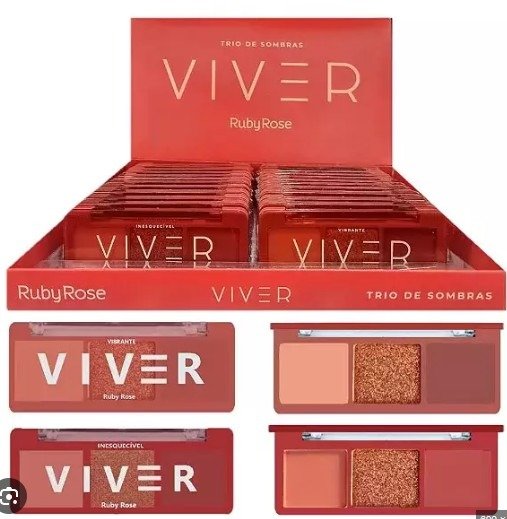 Producto - Trio de sombras Viver-Ruby Rose