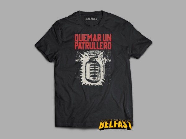 Producto - REMERA QUEMAR UN PATRULLERO ROJO