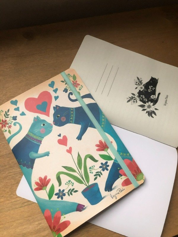 Producto - Cuaderno Amores gatos - 1