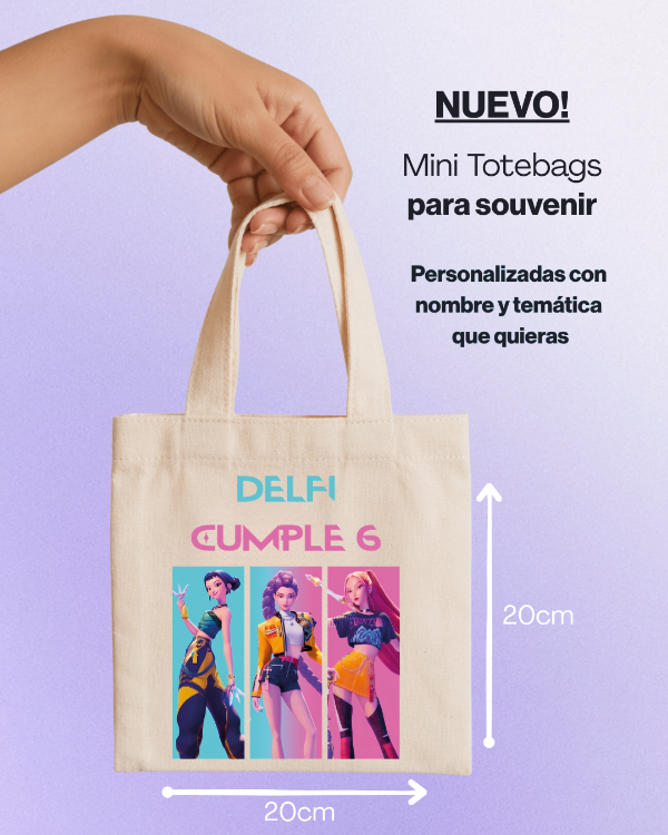 Producto - Mini Totebags Personalizadas