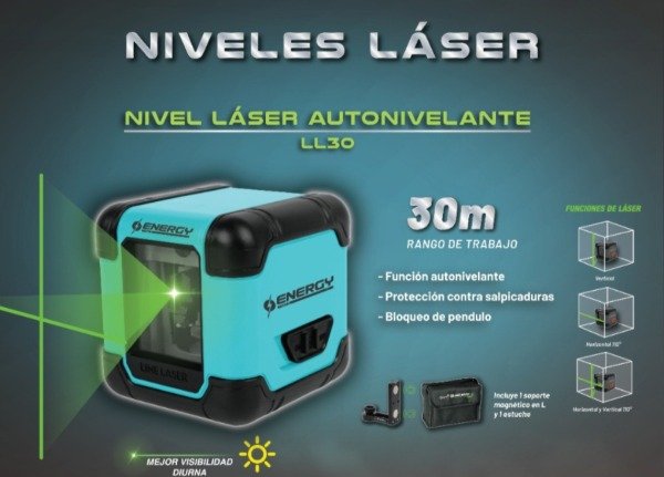 Producto - NIVEL LASER 30 M VERDE