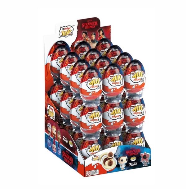 Producto - Kinder Joy Stranger Things Funko CAJA x36unidades
