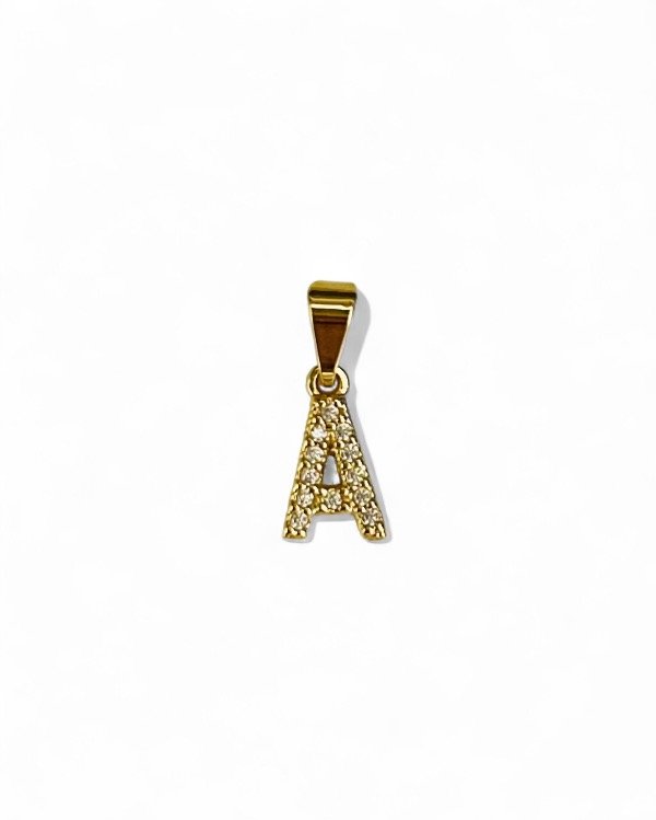 Producto - DIJE SHINE "A" GOLD