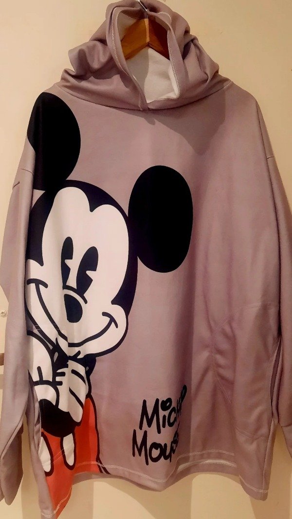 Producto - Buzo Mickey gris Polar